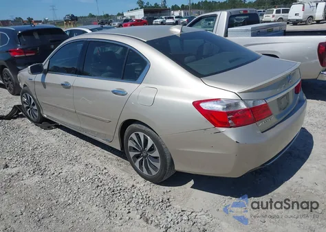 2015 Honda Accord Hybrid Ex-L из США, поврежденный, VIN 1HGCR6F53FA014827